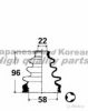 TOYOT 0443812011 Bellow Set, drive shaft